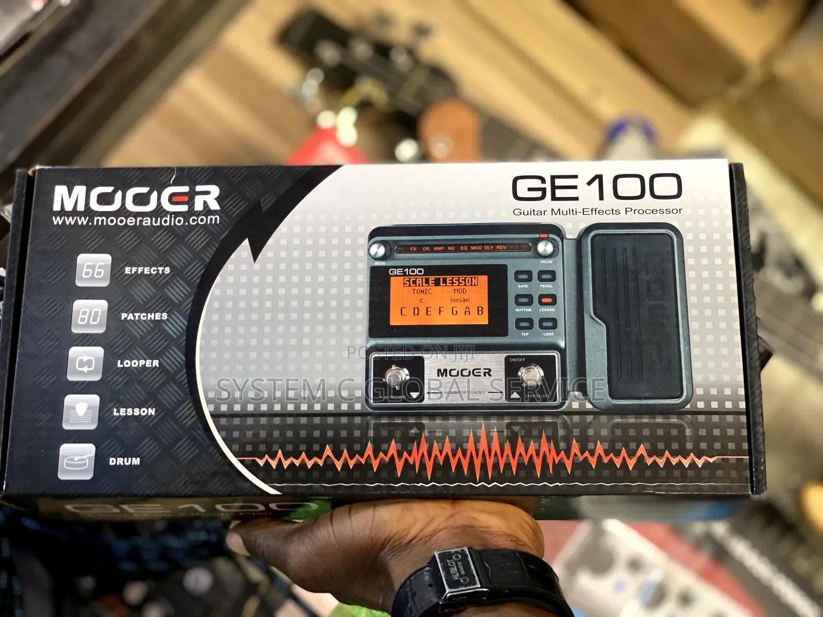Moore Ge100 Guitar Multi Effects Processor
