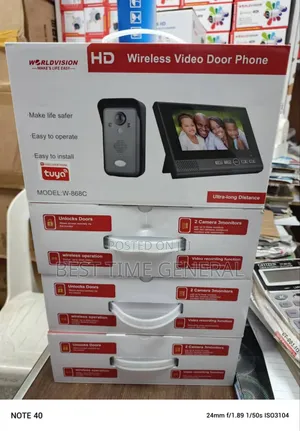 High Quality 7" Video Doorbell Wireless