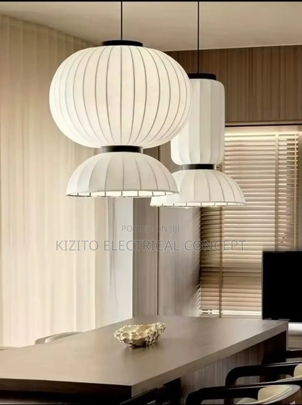 Noguchi Pendant Dropping Lamp