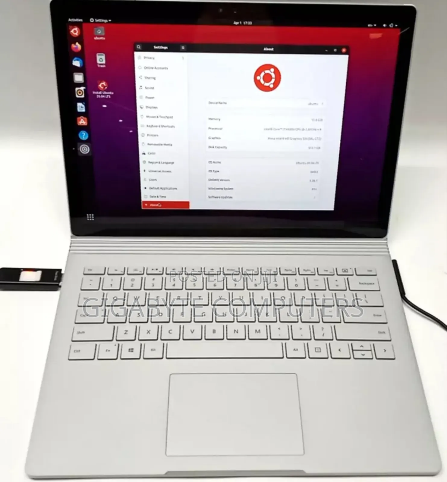 Laptop Microsoft Surface Book 2 8GB Intel Core i5 SSD 256GB