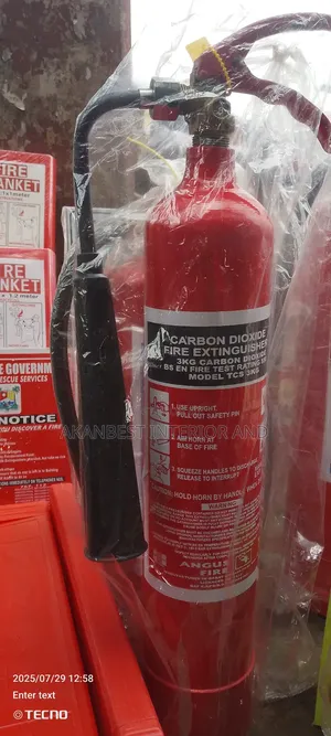 Fire Istingusher Co2. 3kg , 5kg , 9kg 25kg.
