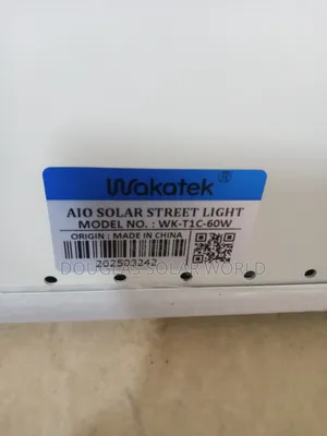 Wakatek Solar Street Light 60w