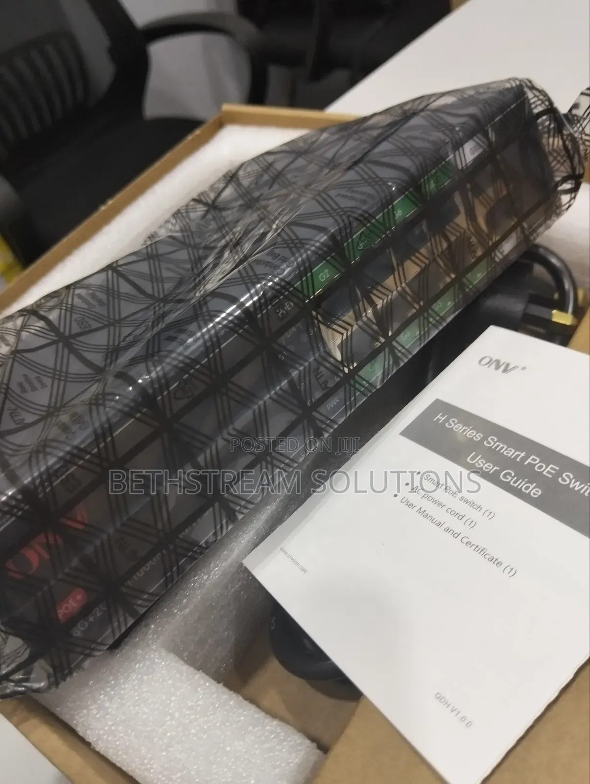 Onv 8 Ports Smart Poe Switch