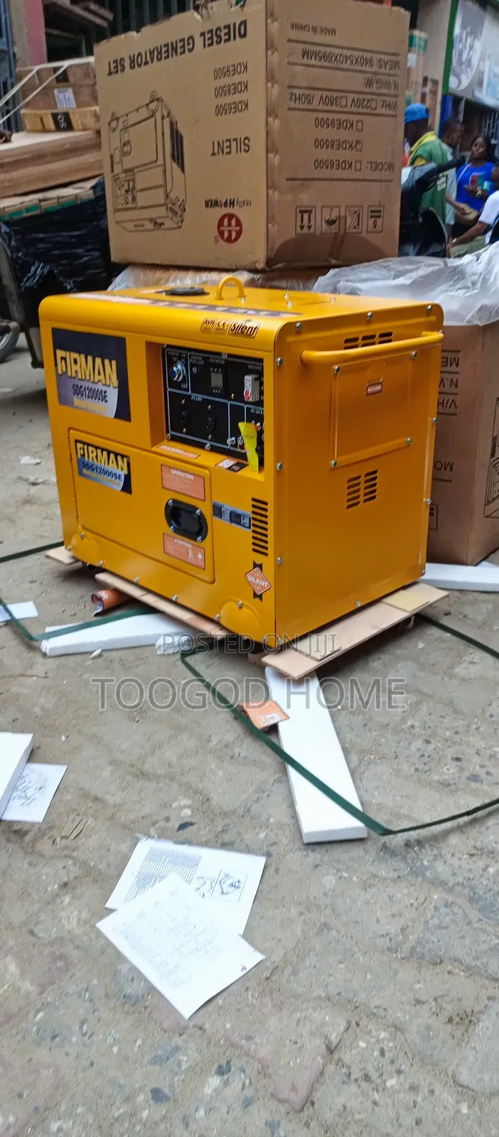 Fireman Diesel Generator