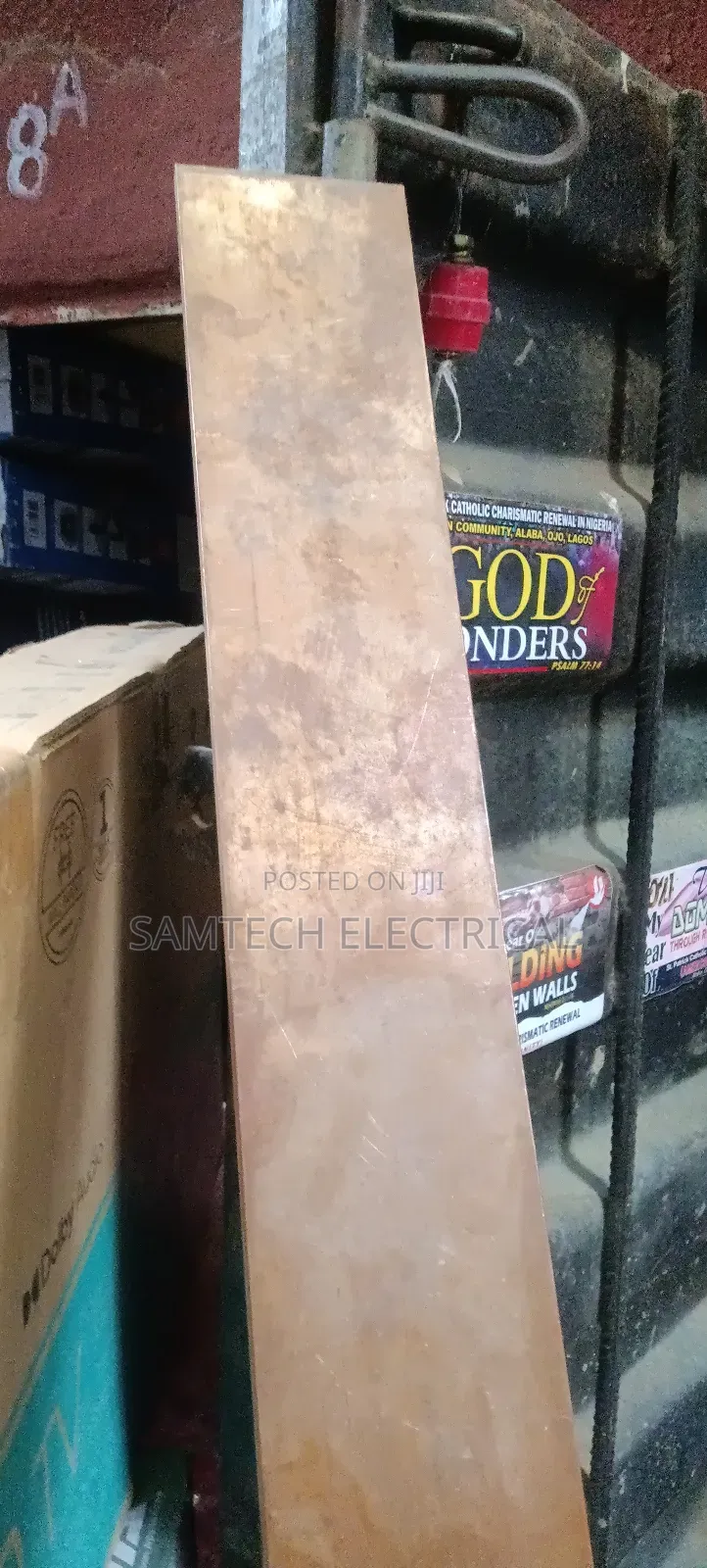100 by 10 Copper Bars