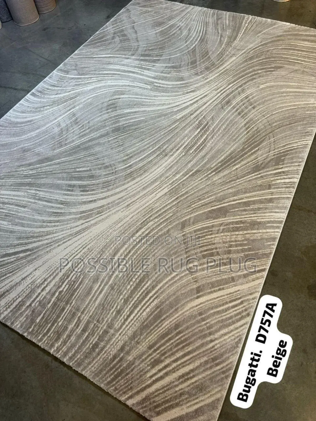 Beige Turkish Center Rug