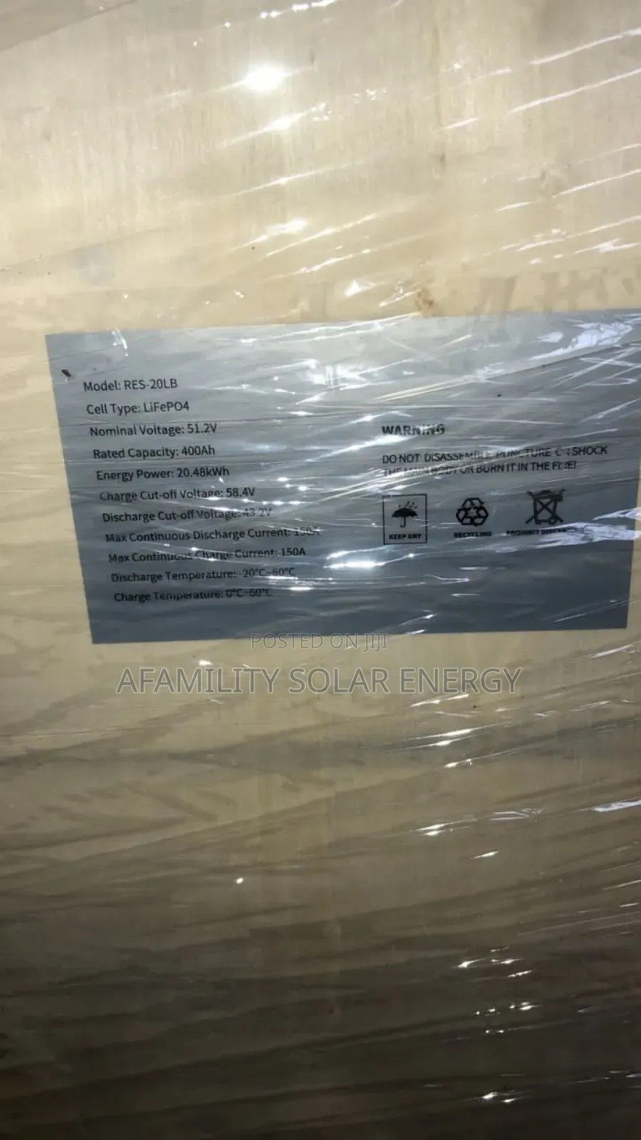 20kwh Lithium Battery Hyper