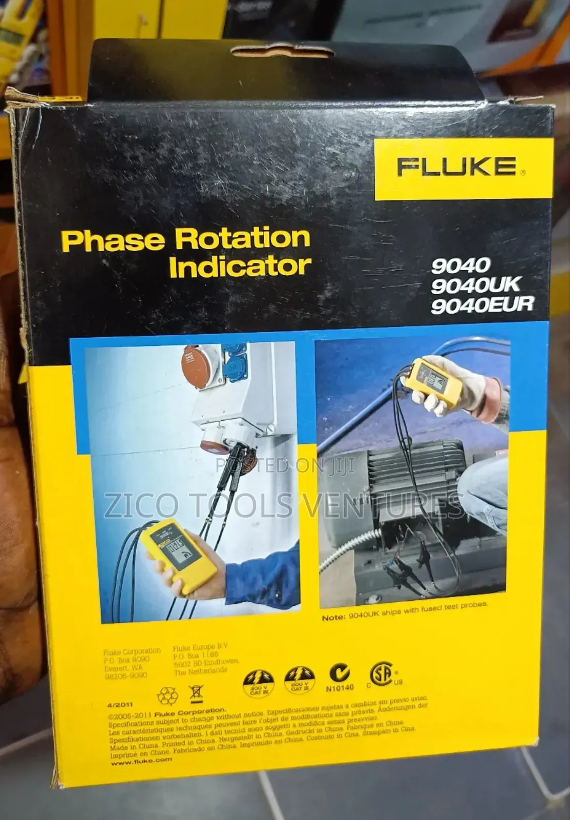 Fluke 9040 Phase Rotation Indicator