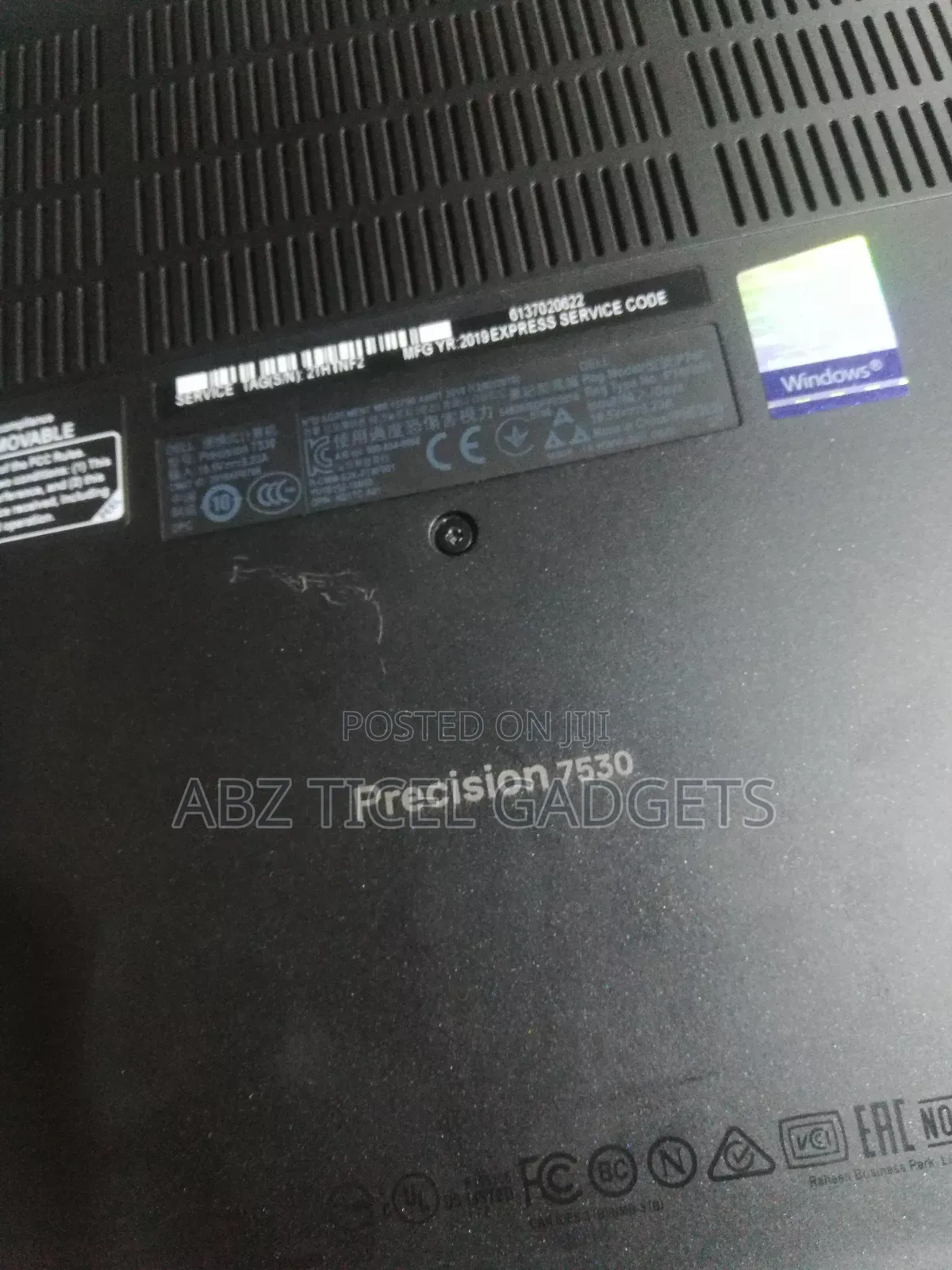 Laptop Dell Precision 7530 32GB Intel Core I7 SSD 512GB