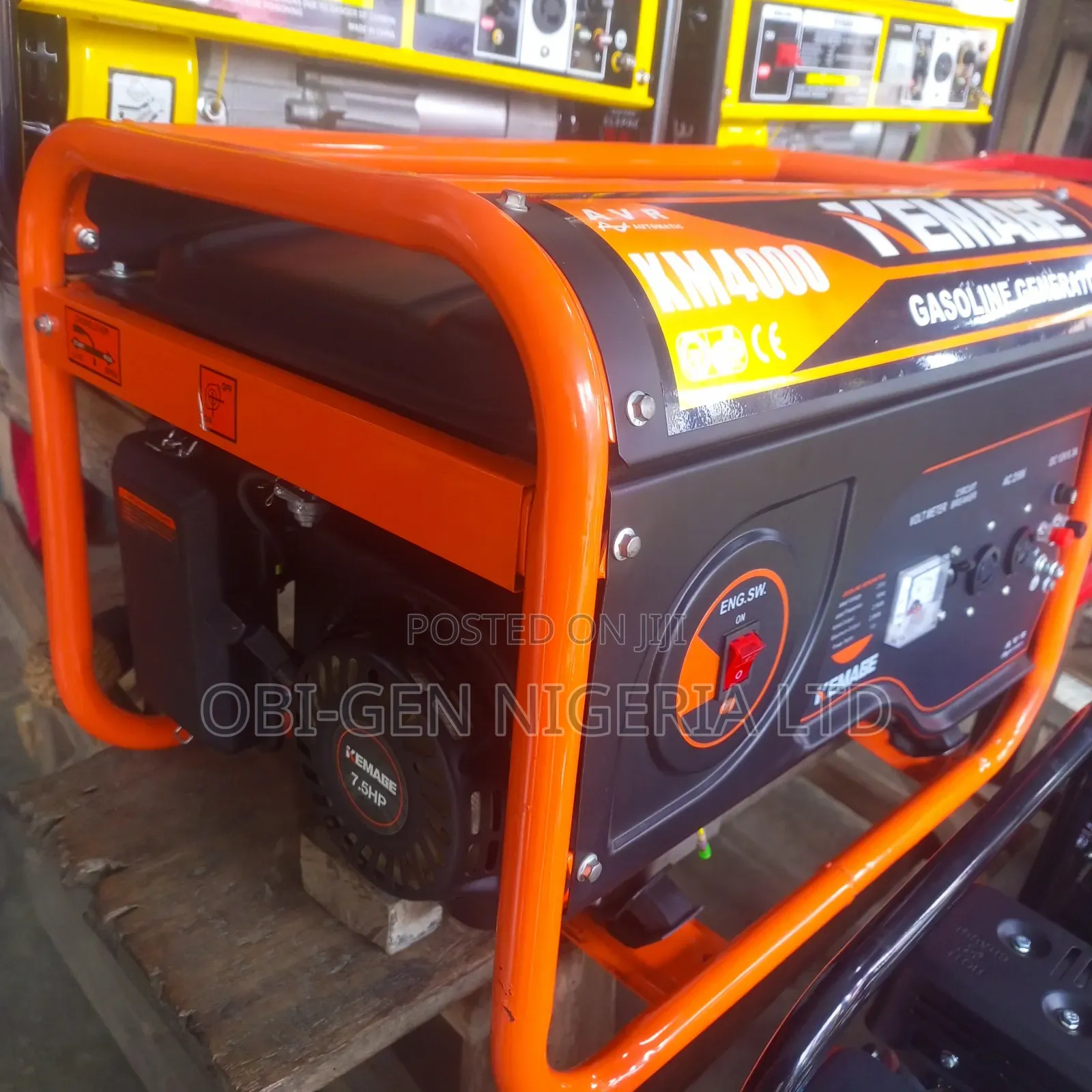 Obi Generator Kemage Km4000 3kva Gasoline Generator Set - Obi-gen Nigeria Ltd Price ...