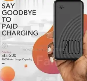 Photo - Power Bank With Brilliant Flash Light - 20000mah