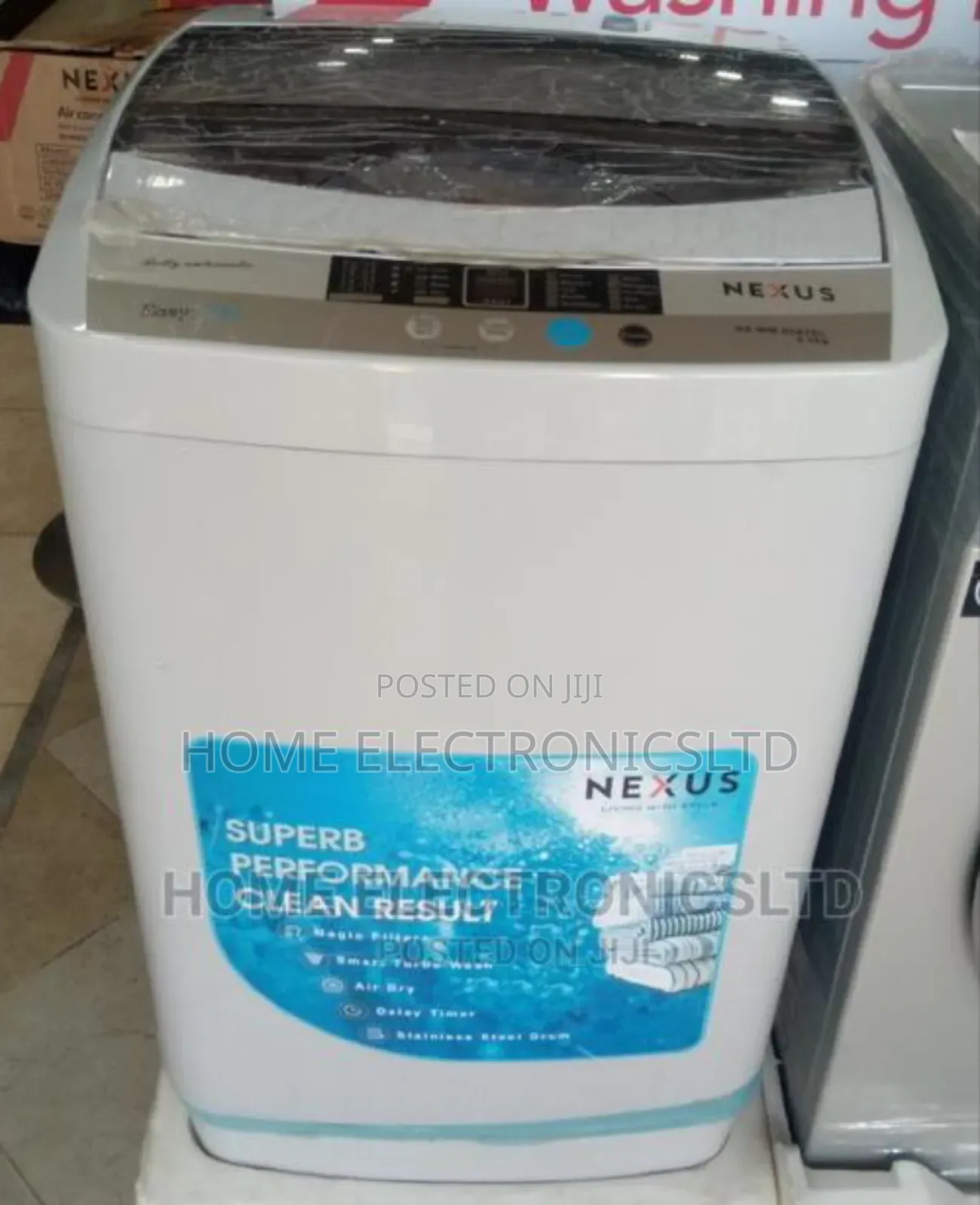 Nexus Washing Machine Automatic Top Load 6.5 Kg