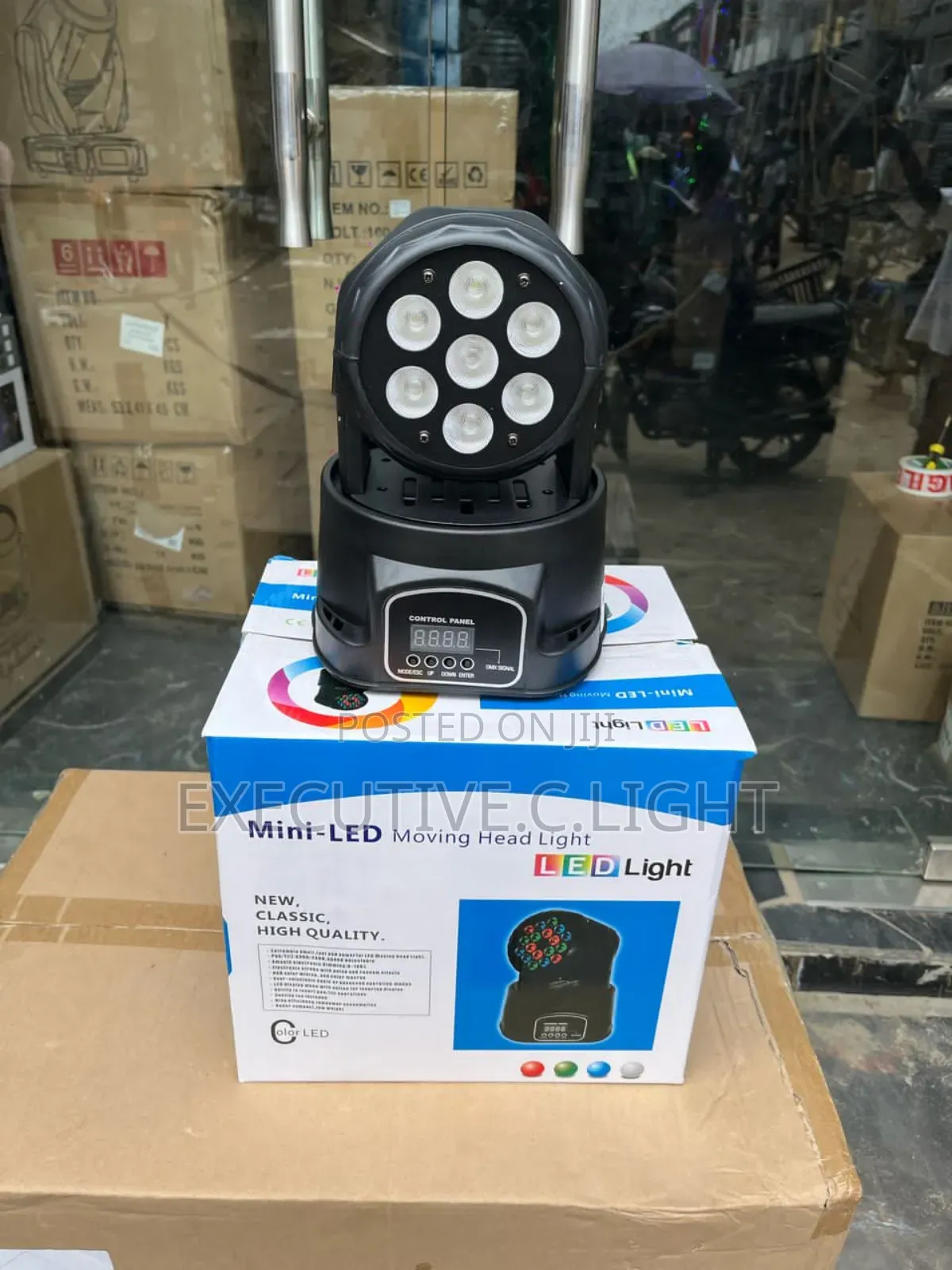Mini 7eyes Moving Head Light