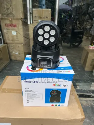 Mini 7eyes Moving Head Light