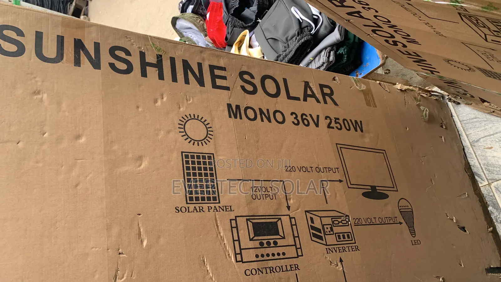 Sunshine 250 Watts New Mono Panel