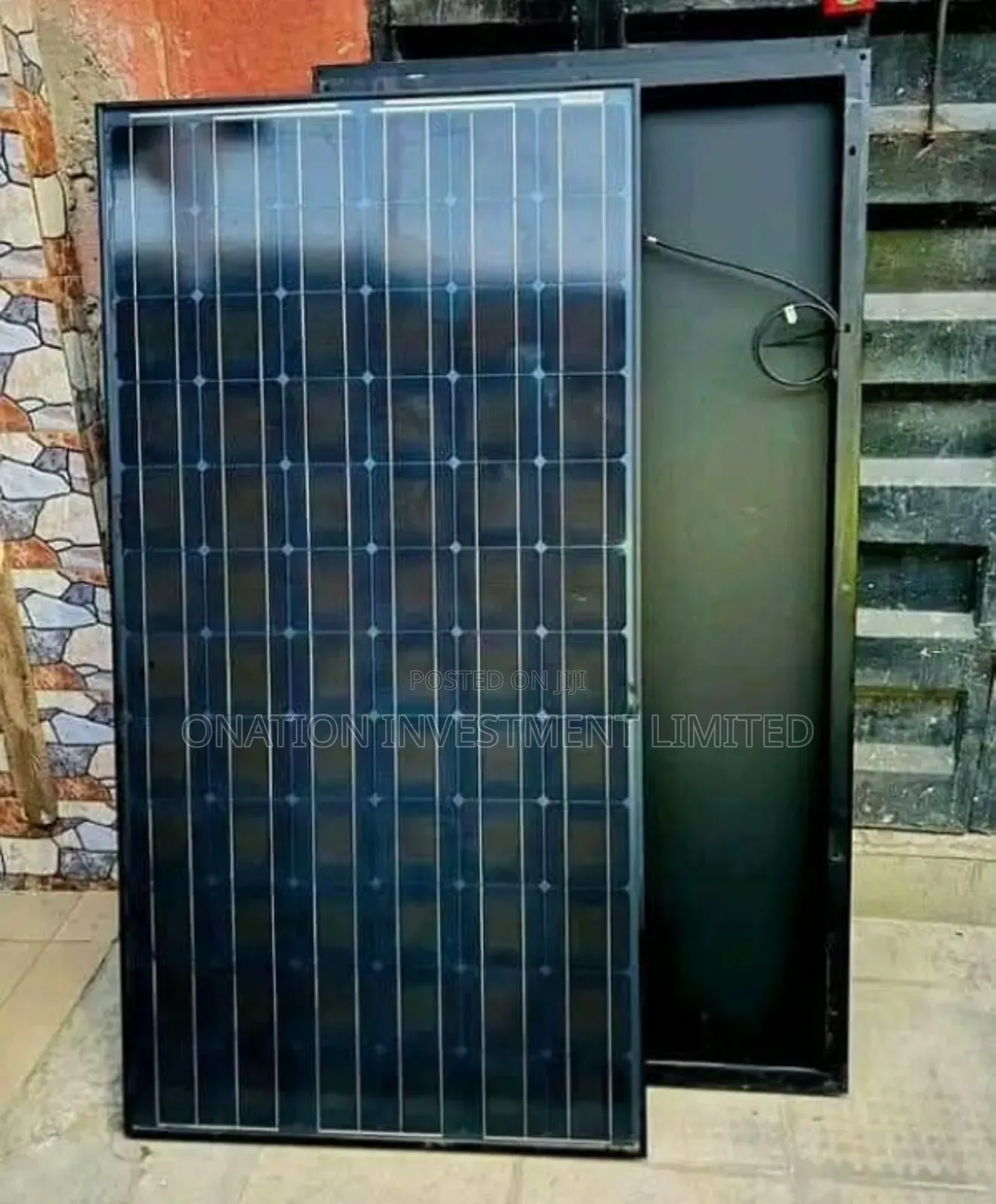 300w All Black Mono Panel