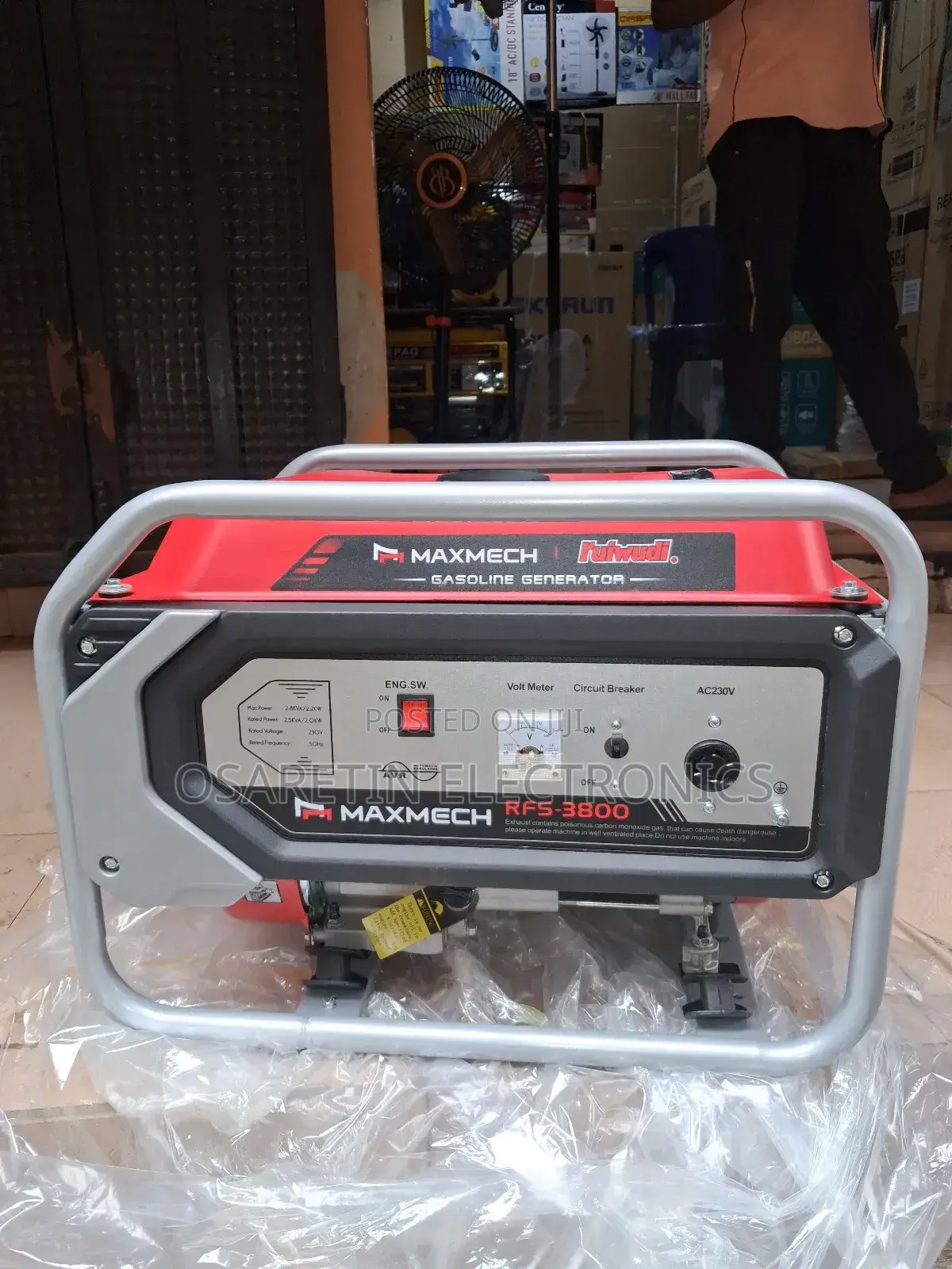 Maxmech Generator 100 Percent Copper Coil 2.8kva