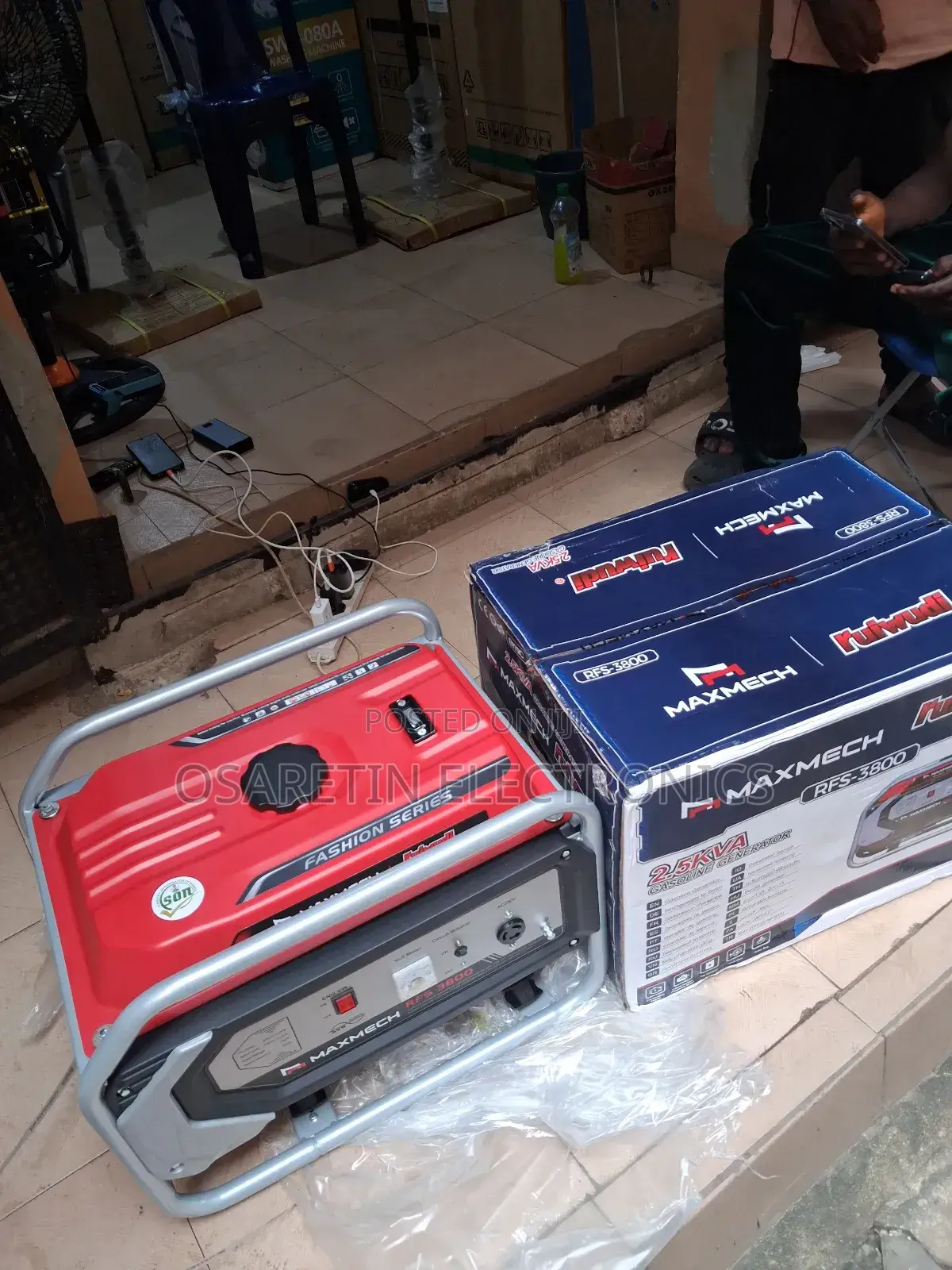 Maxmech Generator 100 Percent Copper Coil 2.8kva