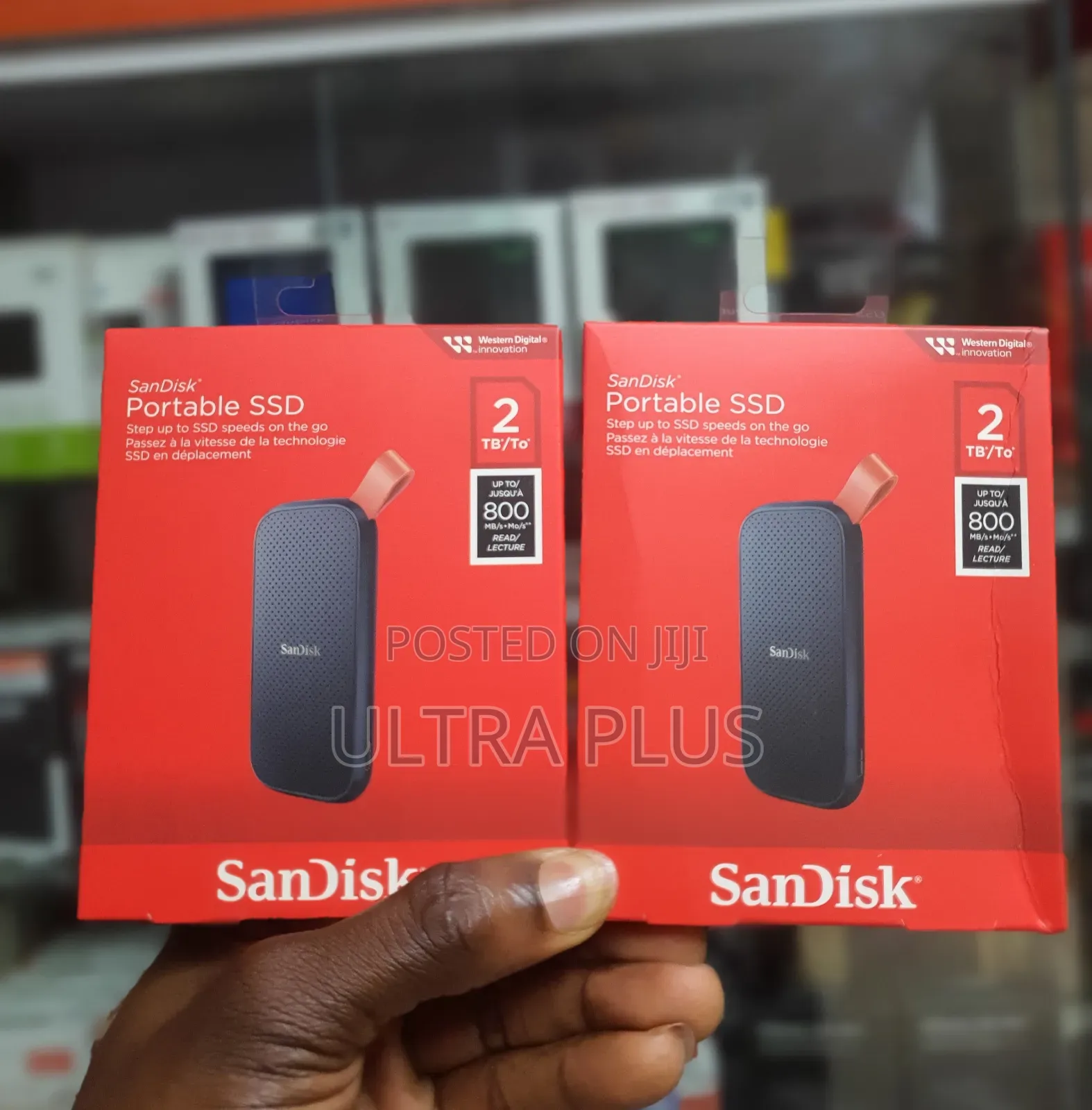 Sandisk 2tb Extreme Portable 3.1 Usb-c/Usb Ssd 800mb/S