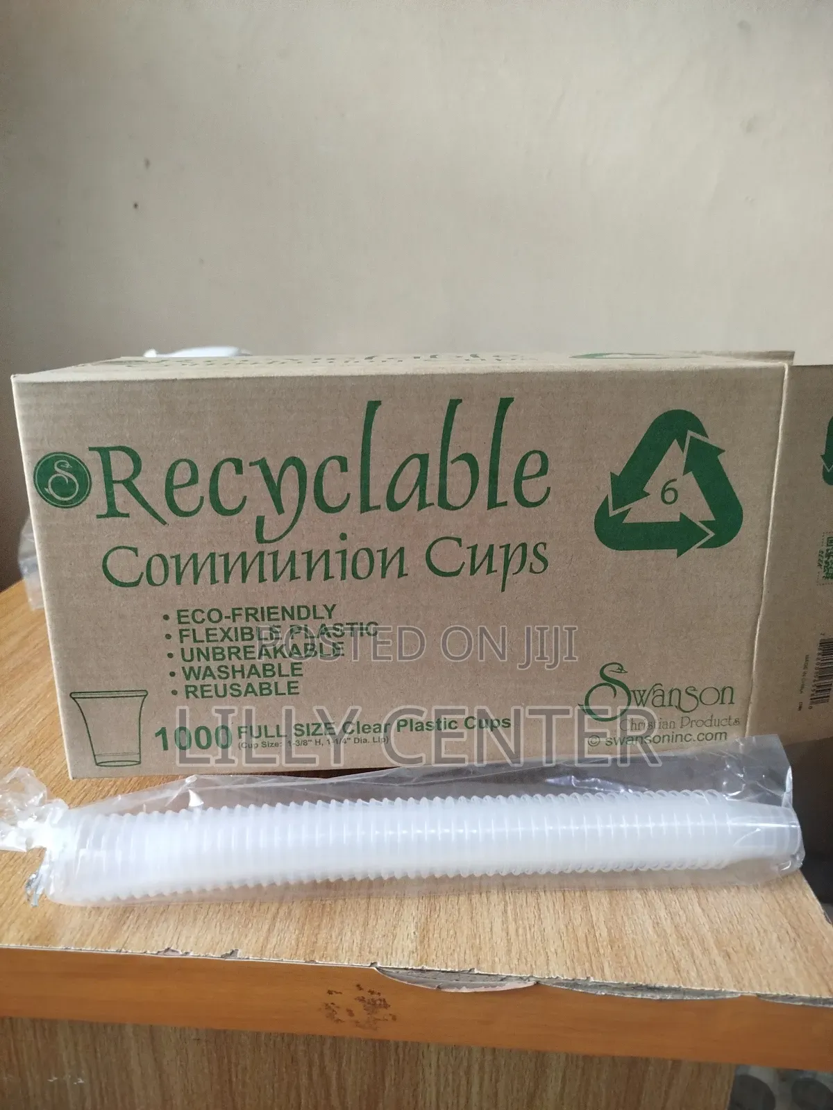 Unbreakable and Recyclable Communion Cups