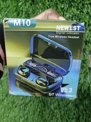 M10 V5.3 Bt Wireless Bluetooth Earpod Digital Indicator