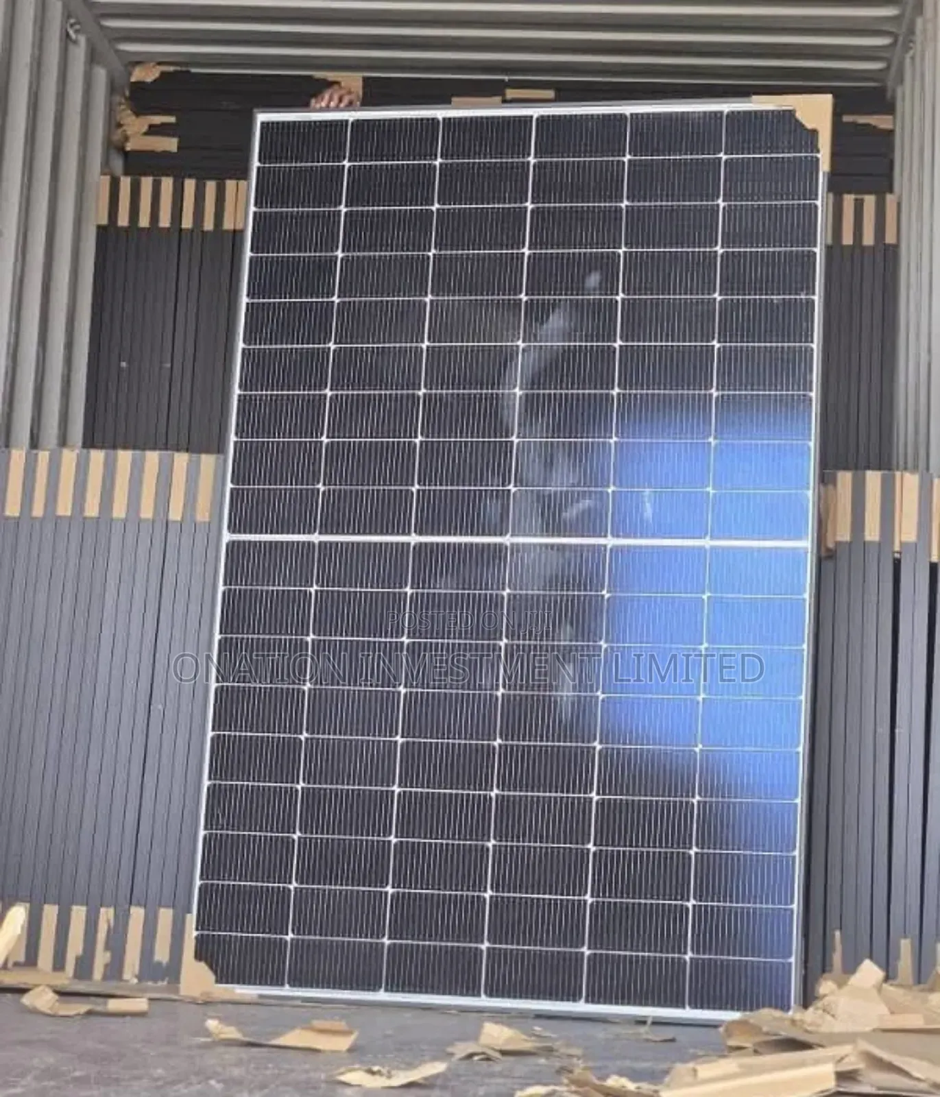 600w All Black Mono Solar Panel