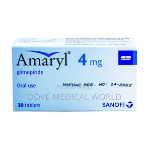 Amaryl (Glimepiride) 4mg Tabs X30