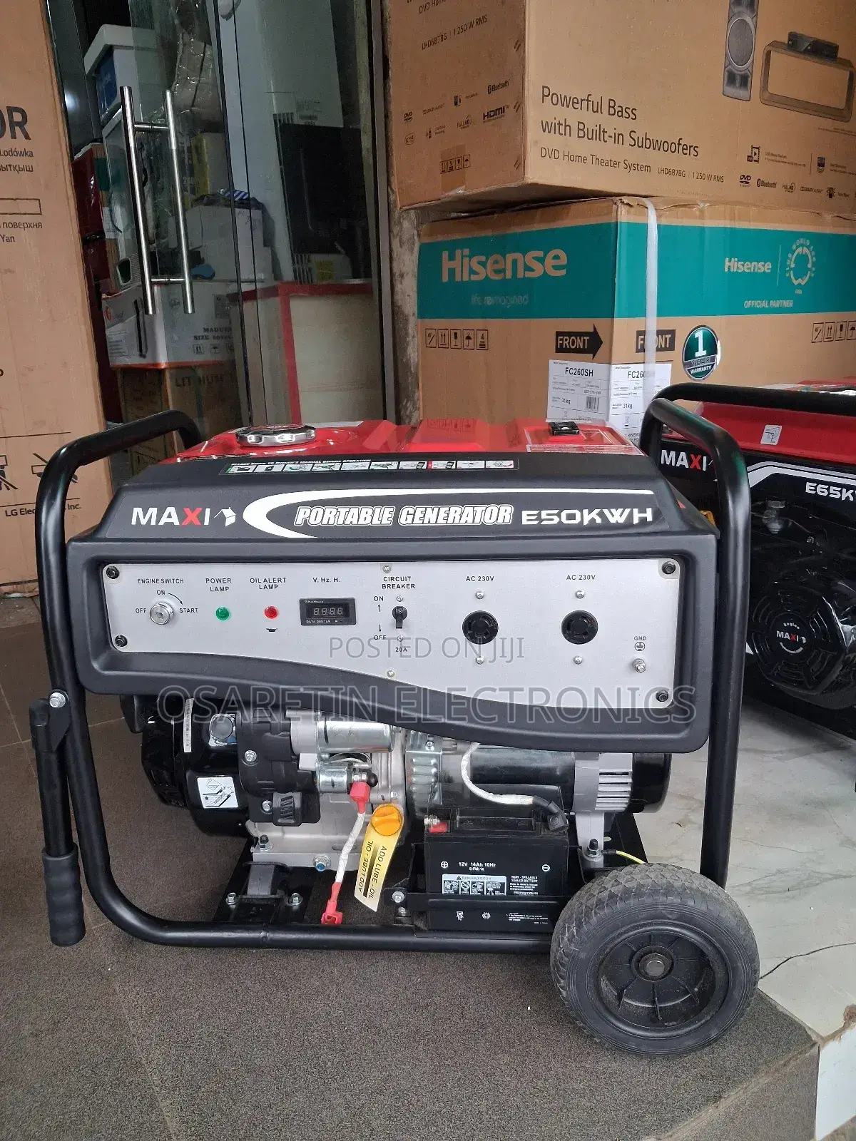 Maxi Generator 5.5kva With 100 Percent Copper Coil