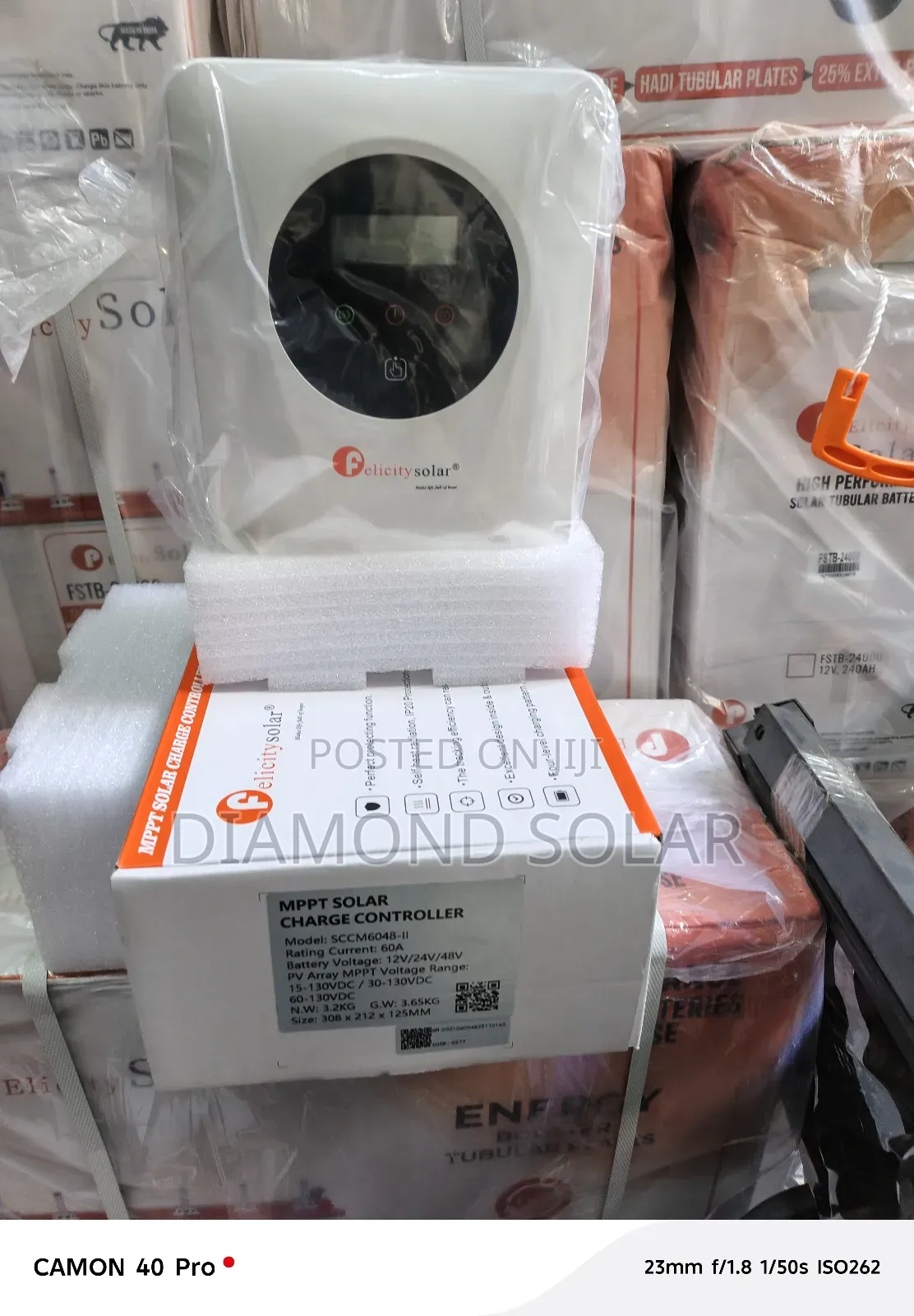 60ah 48v Felicity Solar Charging Controller Available