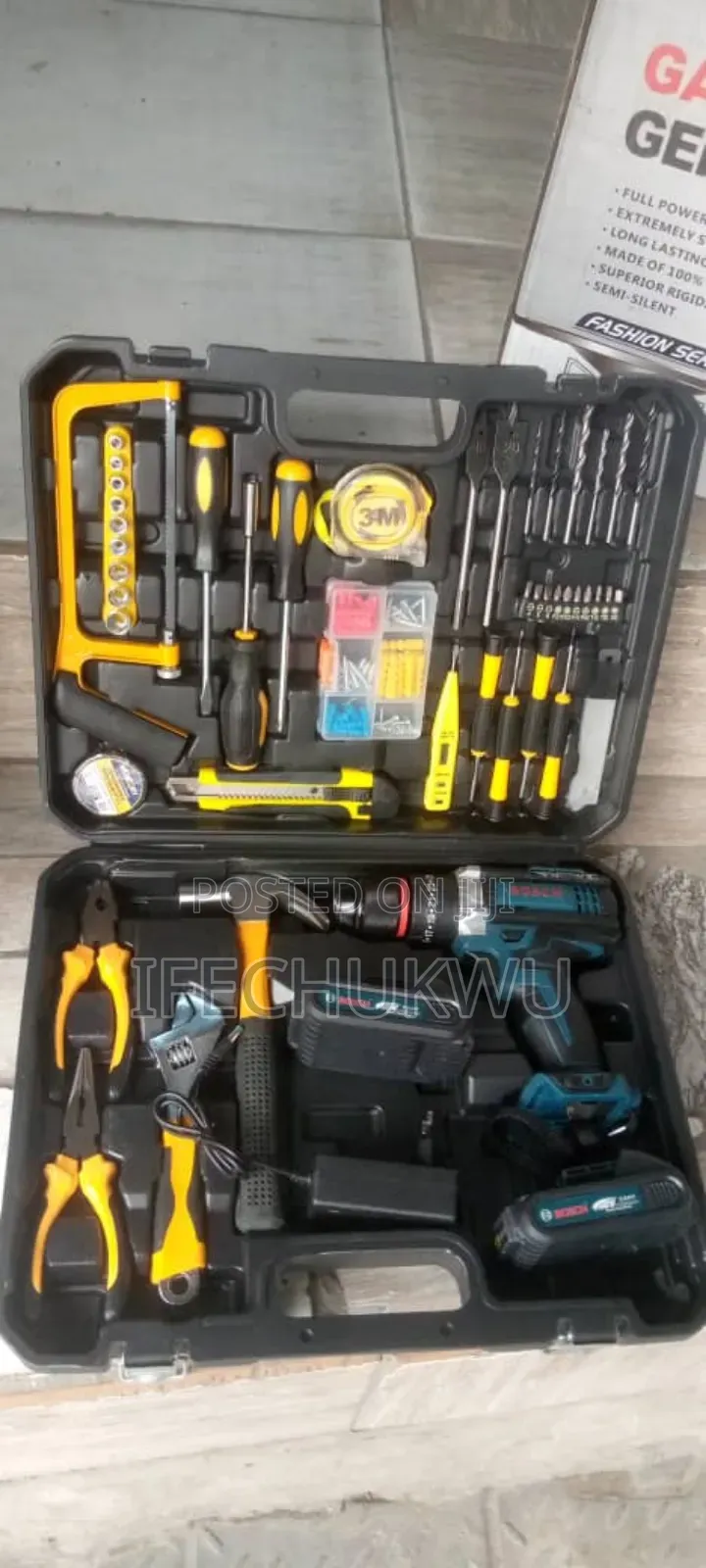 Bosch Tools Box With Drill Inside