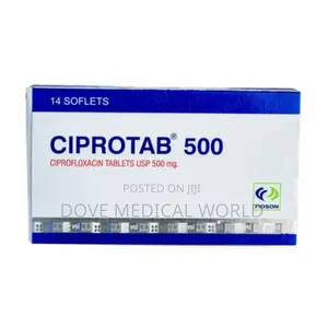 Ciprotab Ciprofloxacin 500mg Tabs X14