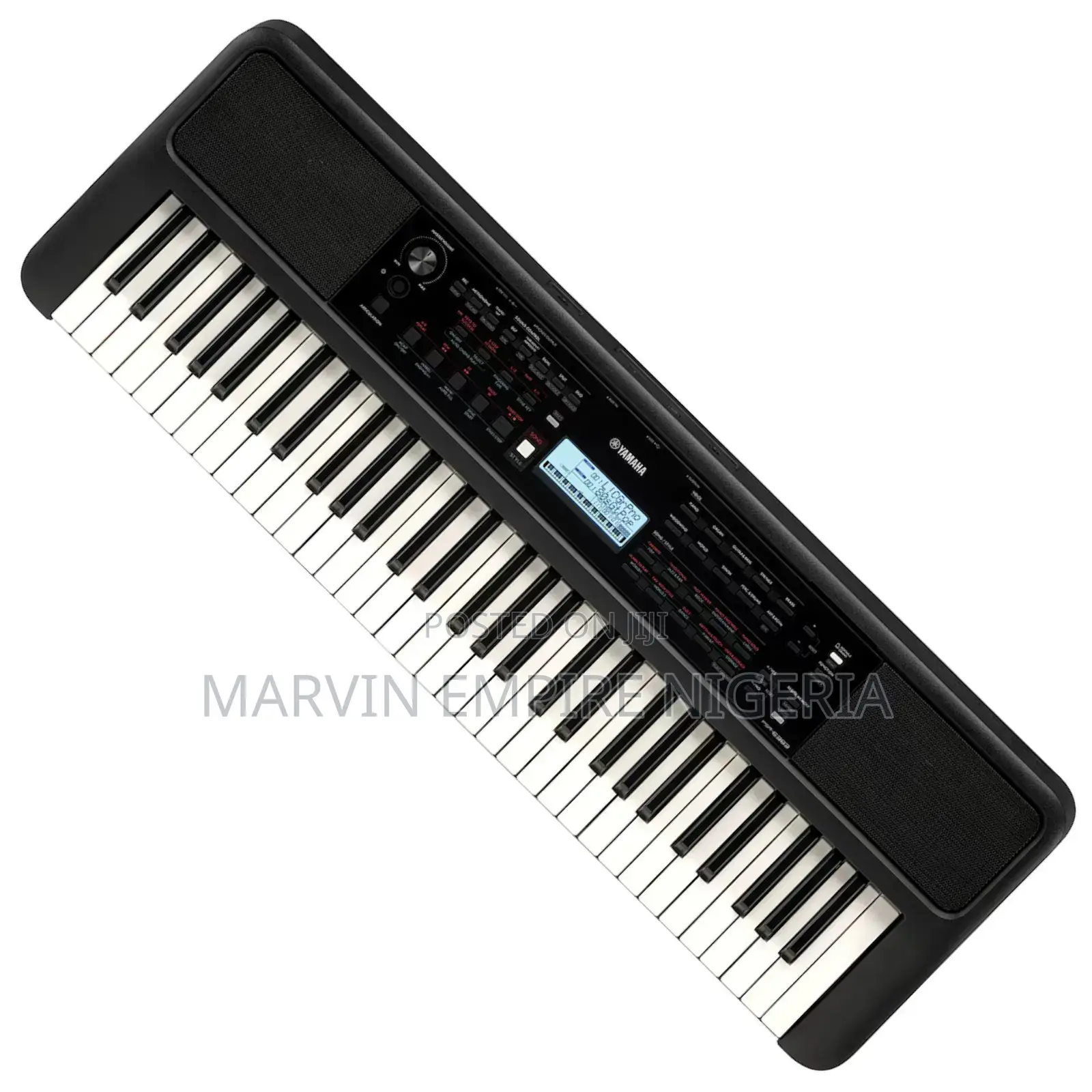 Yamaha PSR E383 Touch-Sensitive Portable Keyboard _ Adapter