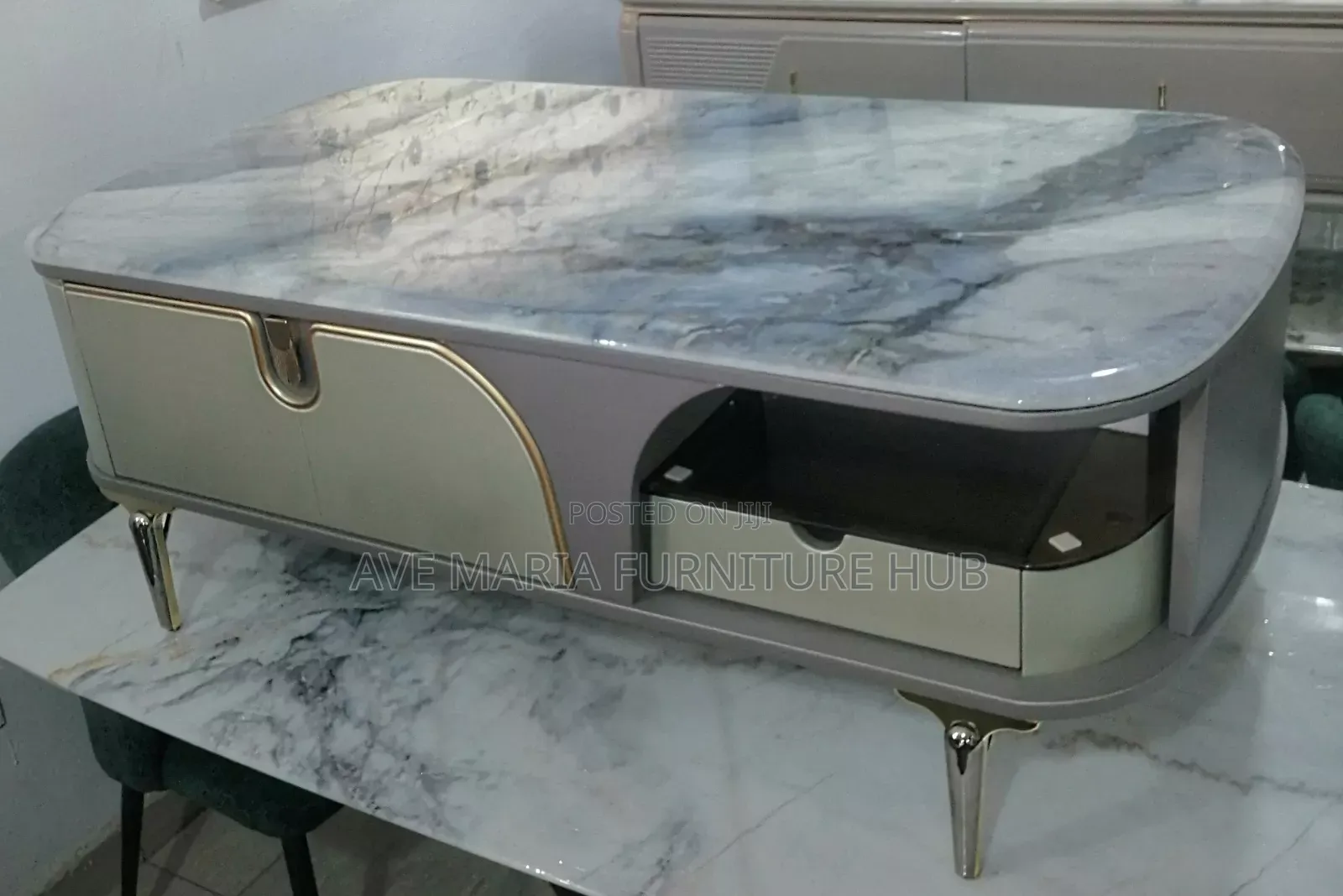 Classic Marble Top Center Table.