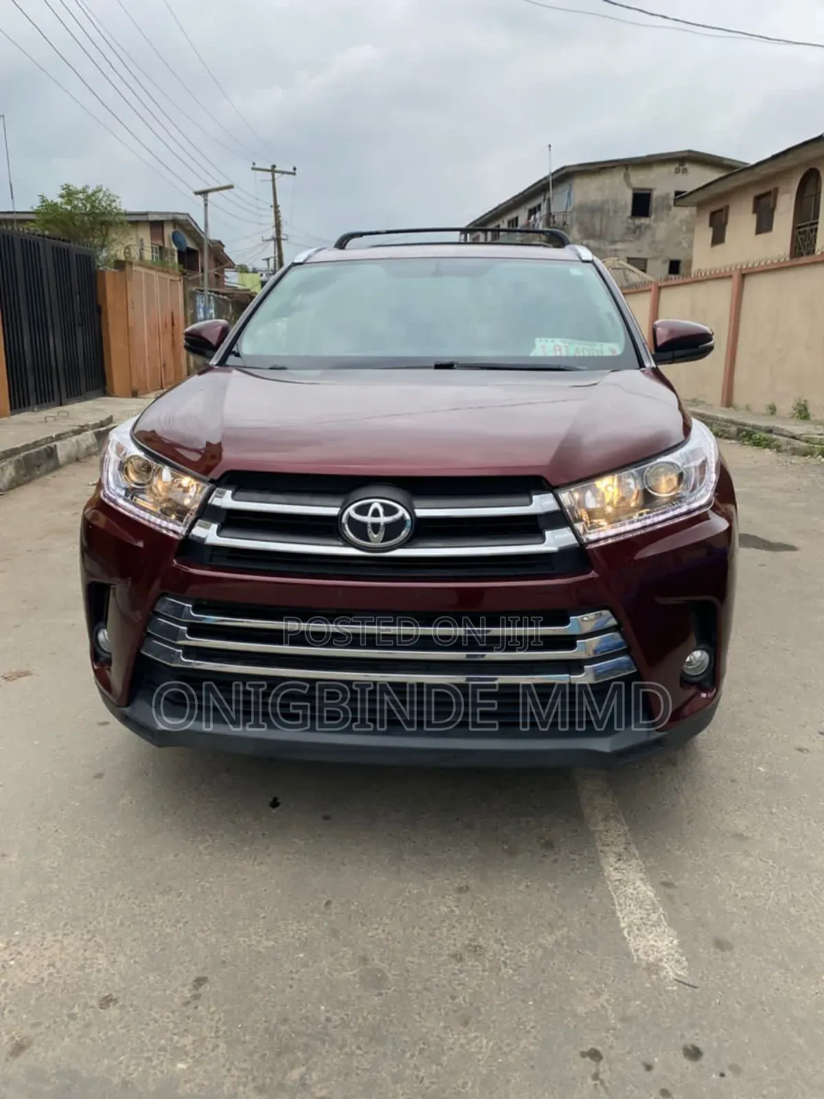 Toyota Highlander XLE 4dr SUV (3.5L 6cyl 6A) 2015 Red
