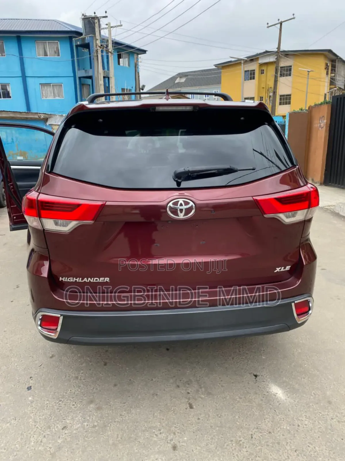 Toyota Highlander XLE 4dr SUV (3.5L 6cyl 6A) 2015 Red