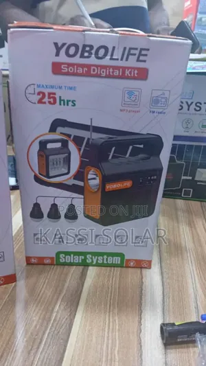 Solar Kit 3 Bulbs and Panel