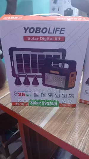 Solar Kit 3 Bulbs and Panel