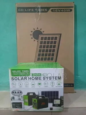 150watts Solar Generator With 4 Bulbs and Big Panel