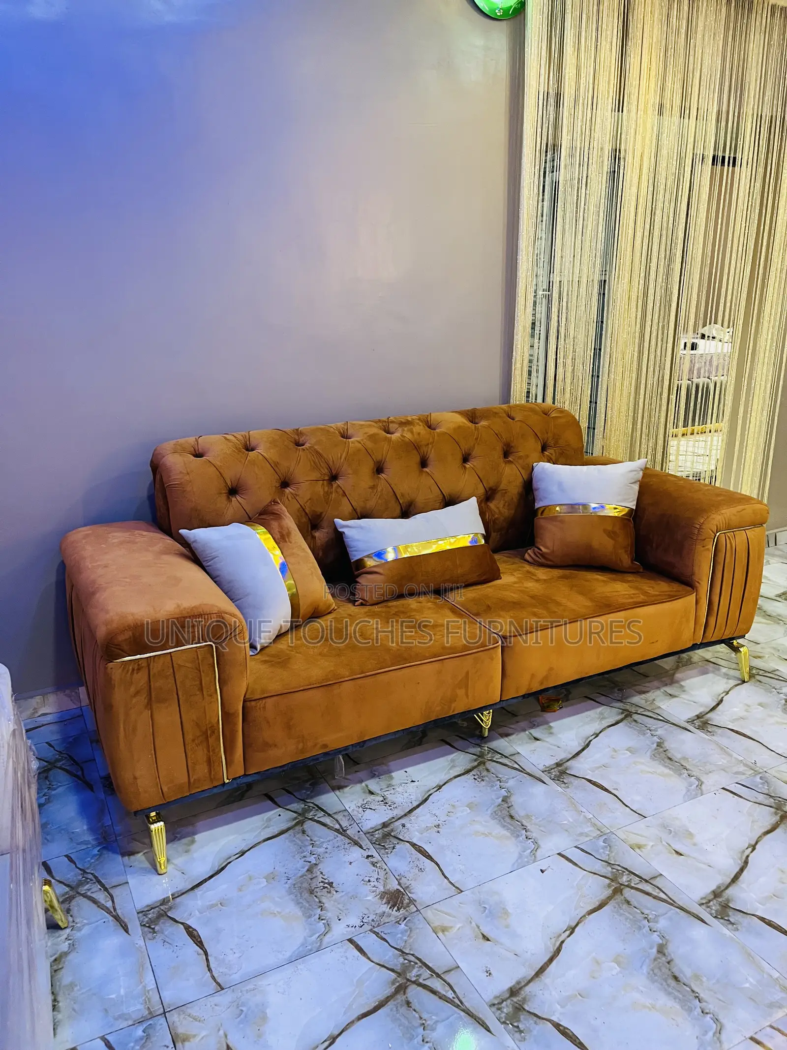 Multi Coloured Cozy Parlour Sofa