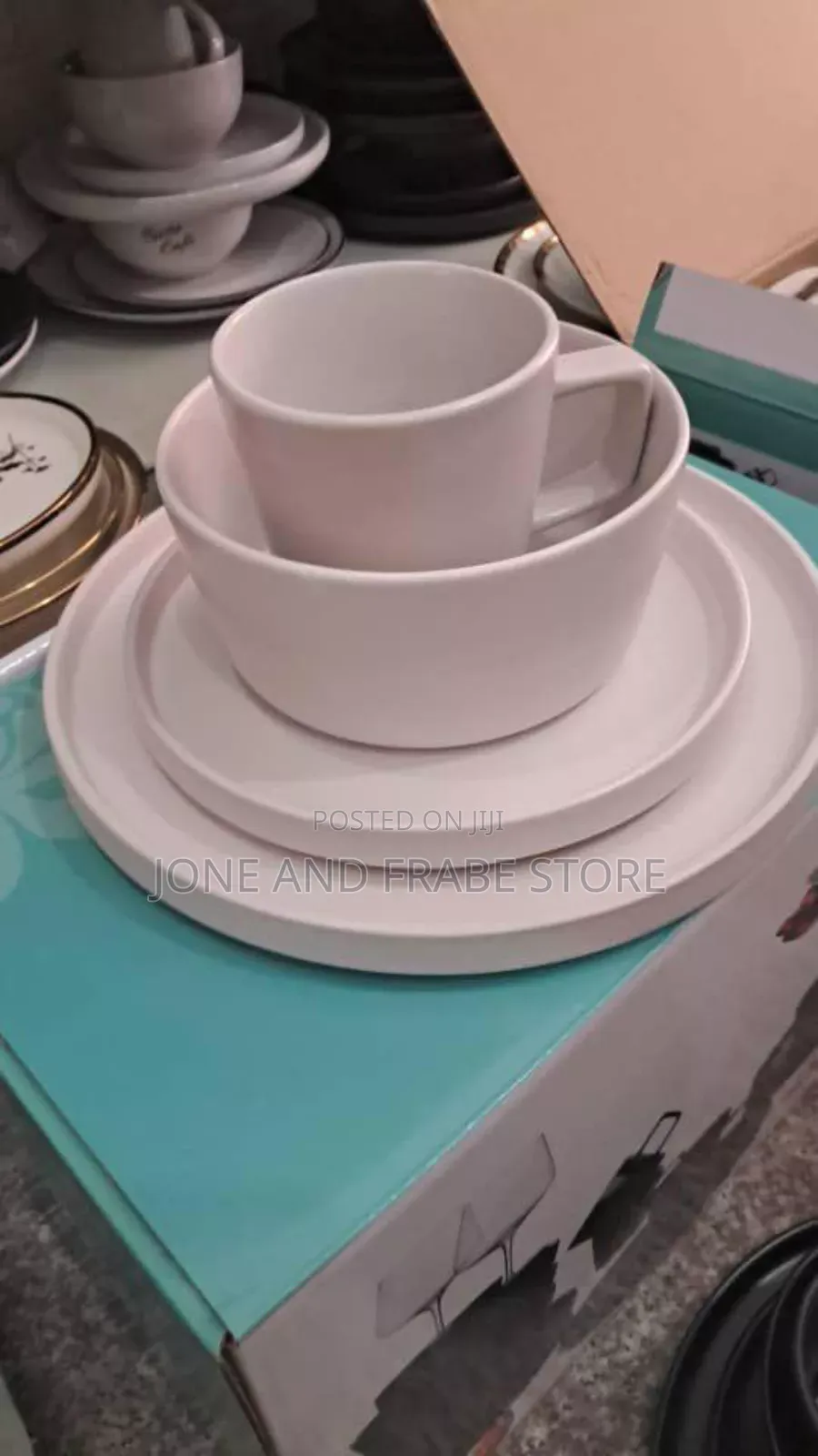 16 PCS Stoneware Dinner Sets