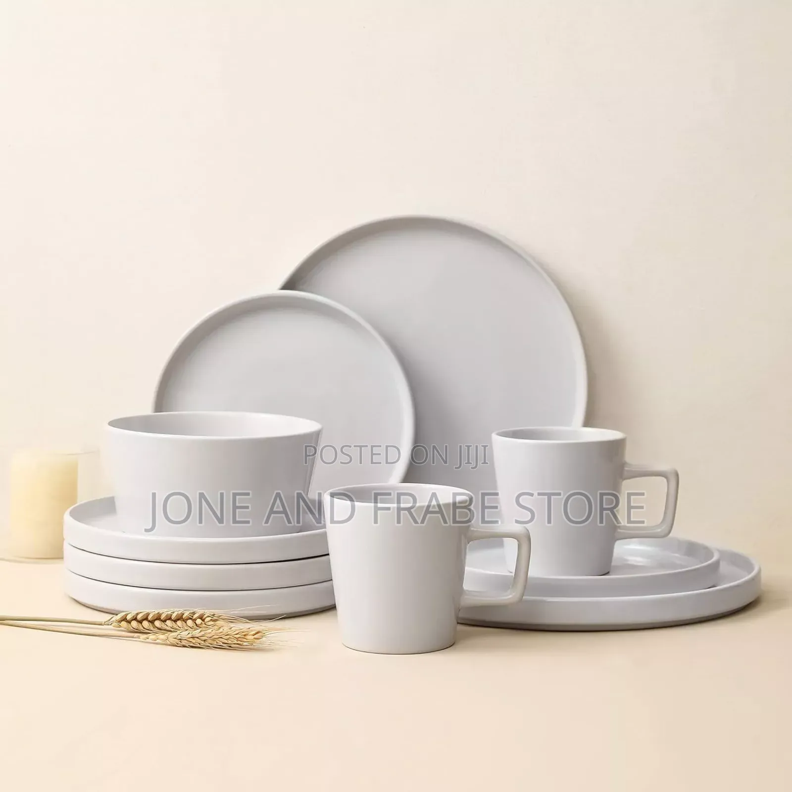 16 PCS Stoneware Dinner Sets