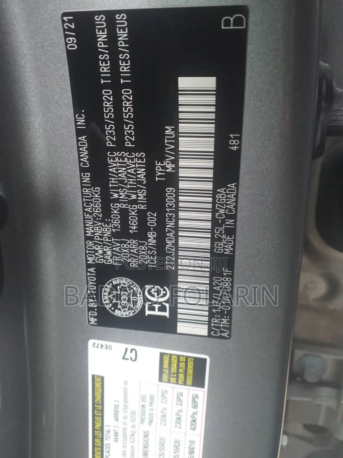Lexus RX 350 2022 Silver