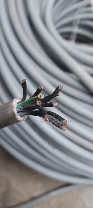 1.0mm 10core Flexible Cable Copper