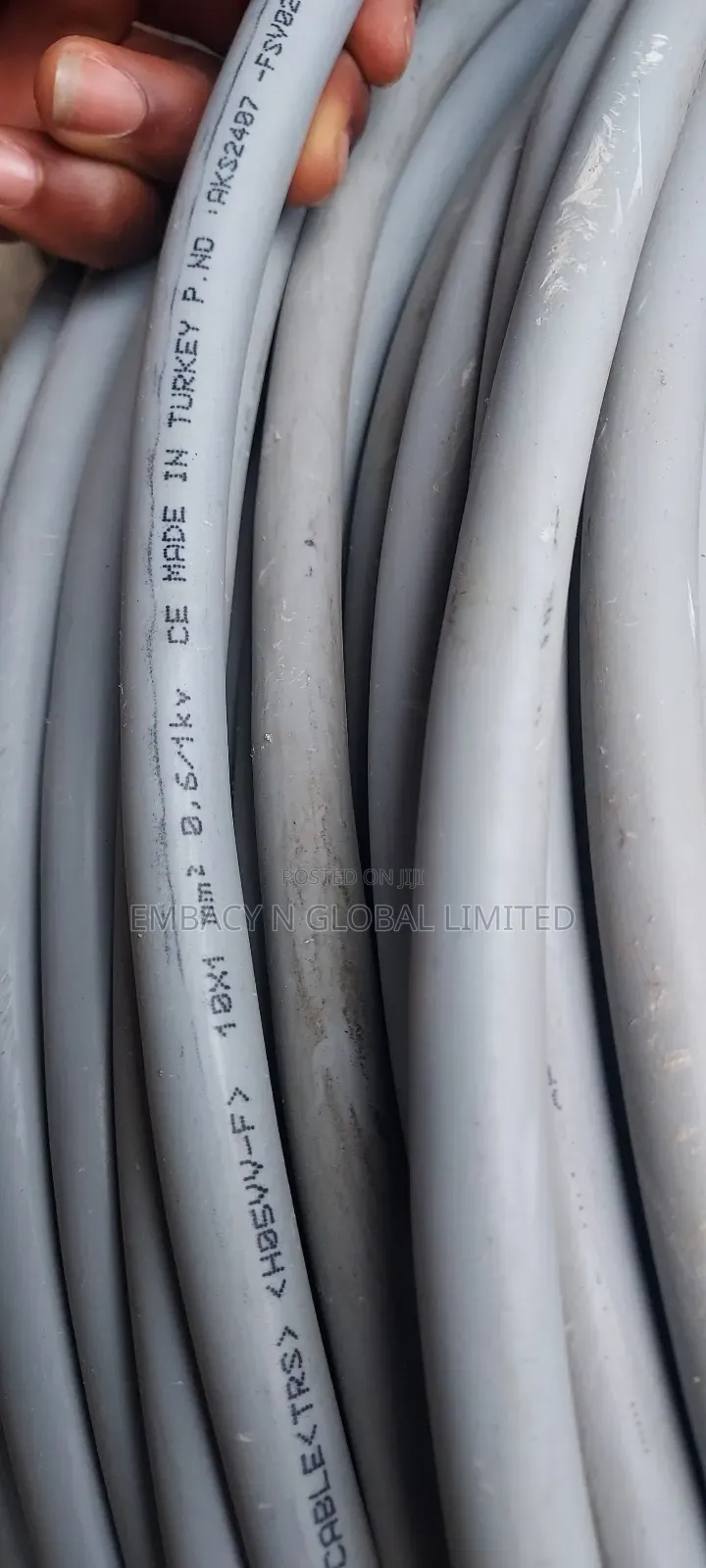1.0mm 10core Flexible Cable Copper