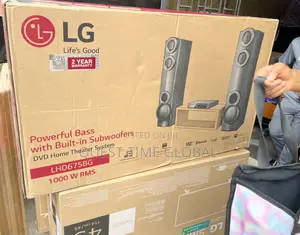 Lg Powerful Bass Built-in Subwoofers DVD Home Theater System