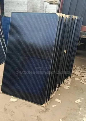 600w All Black Mono Crystalline Solar Panel