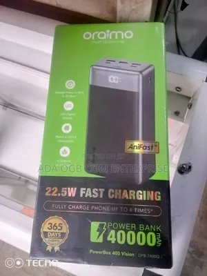Opb 7400q Oraimo Power Bank 40000mah