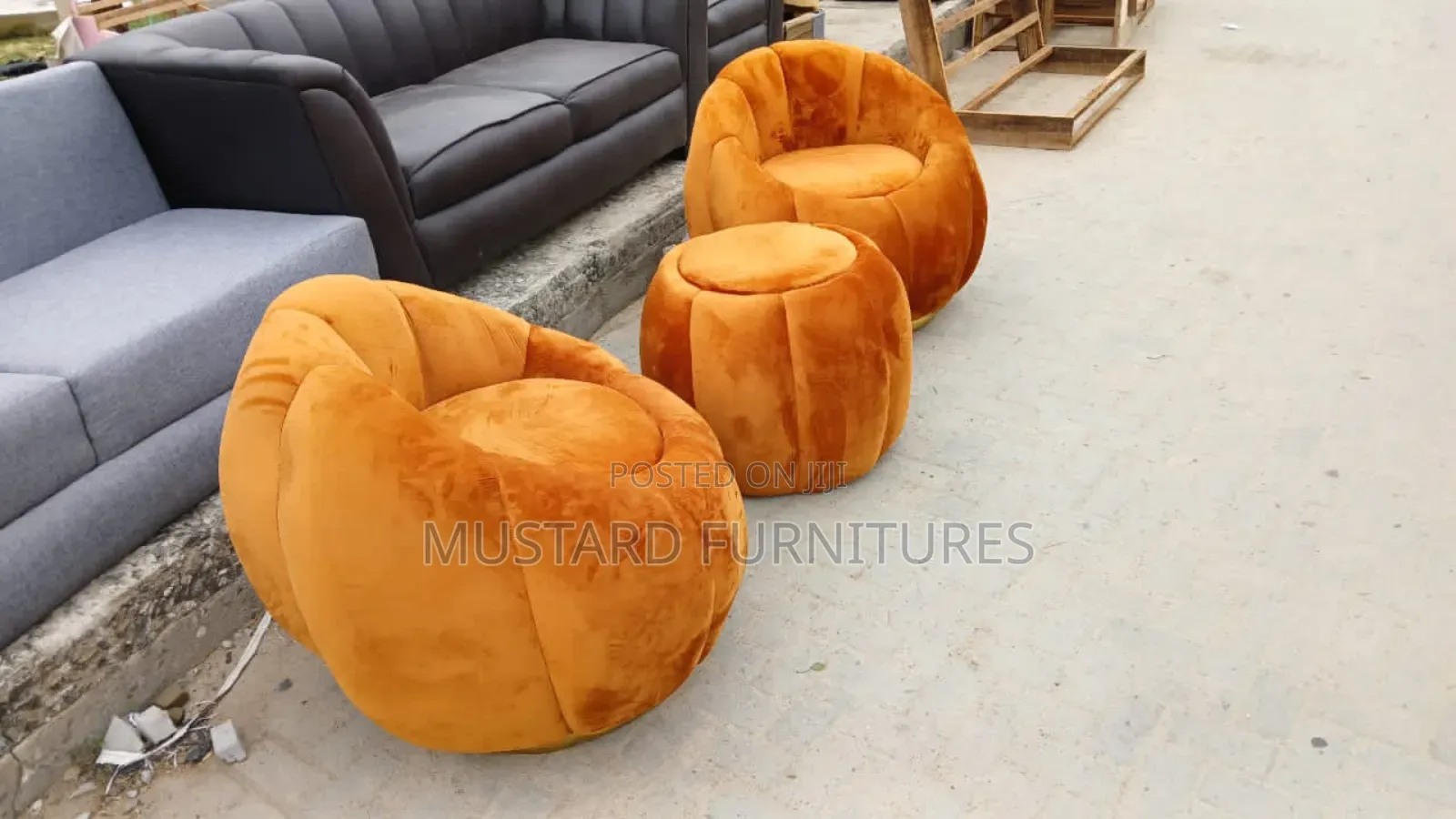 Quality 2 Singles and 1 Center Chairs