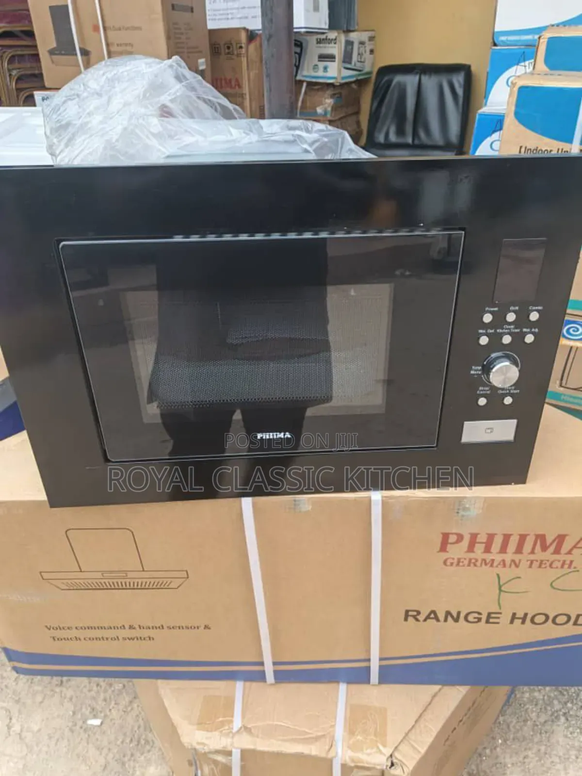 Built in Microwave Black