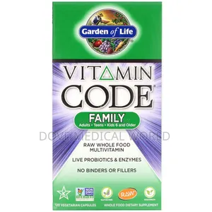 Garden Of Life Vitamin Code Family X 120 Vegetarian Capsules